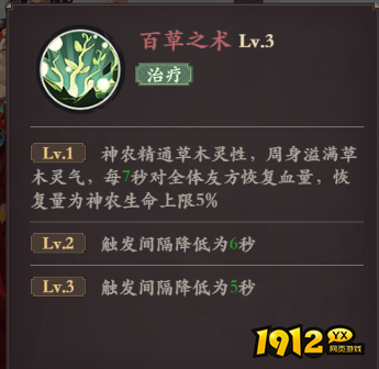  1912yx《花语卷》神农英雄玩法与介绍
